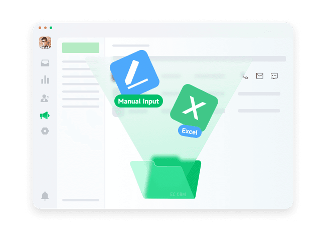 Bulk import customer data for easier management