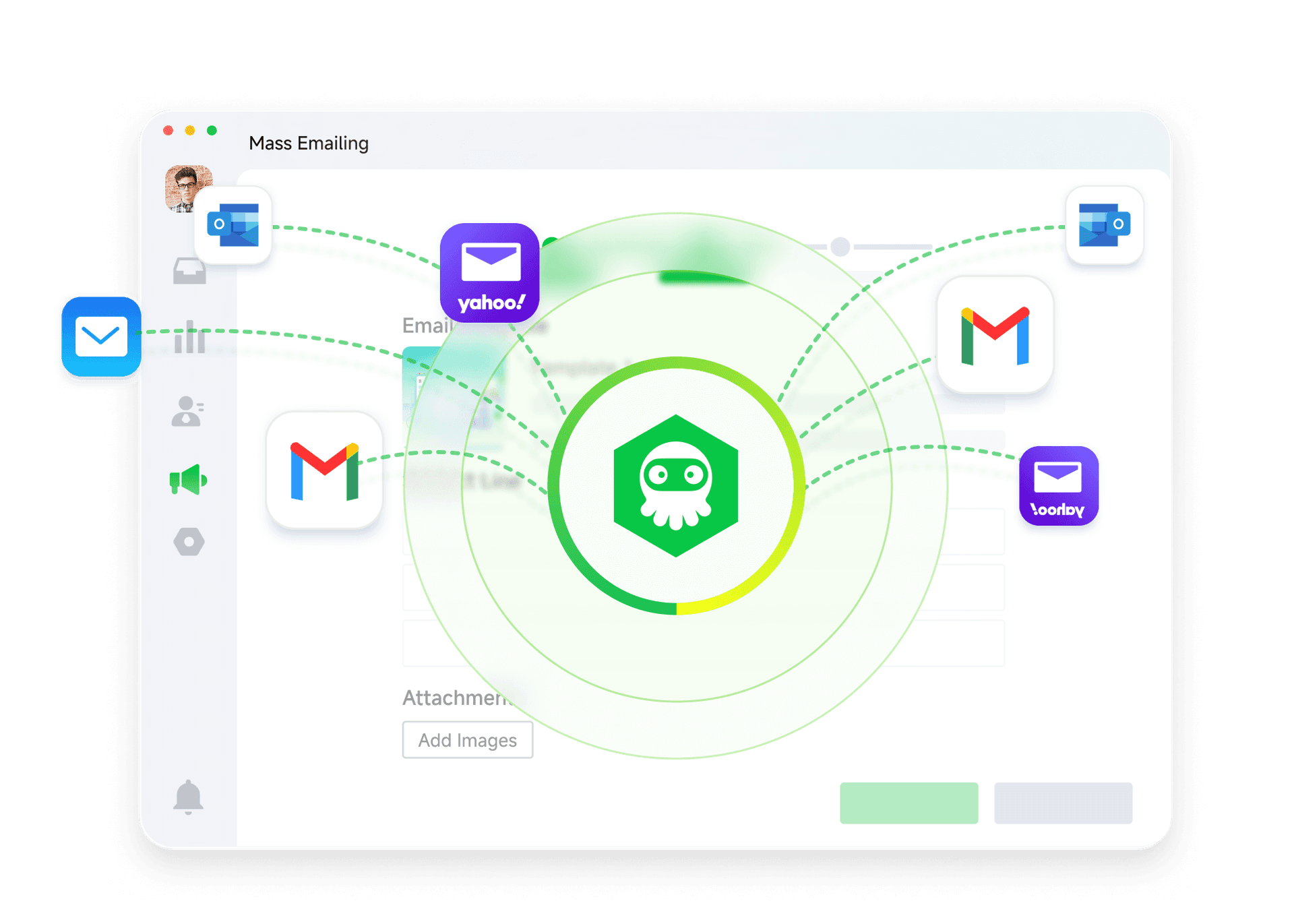 透过邮件群发
高效传播营销讯息