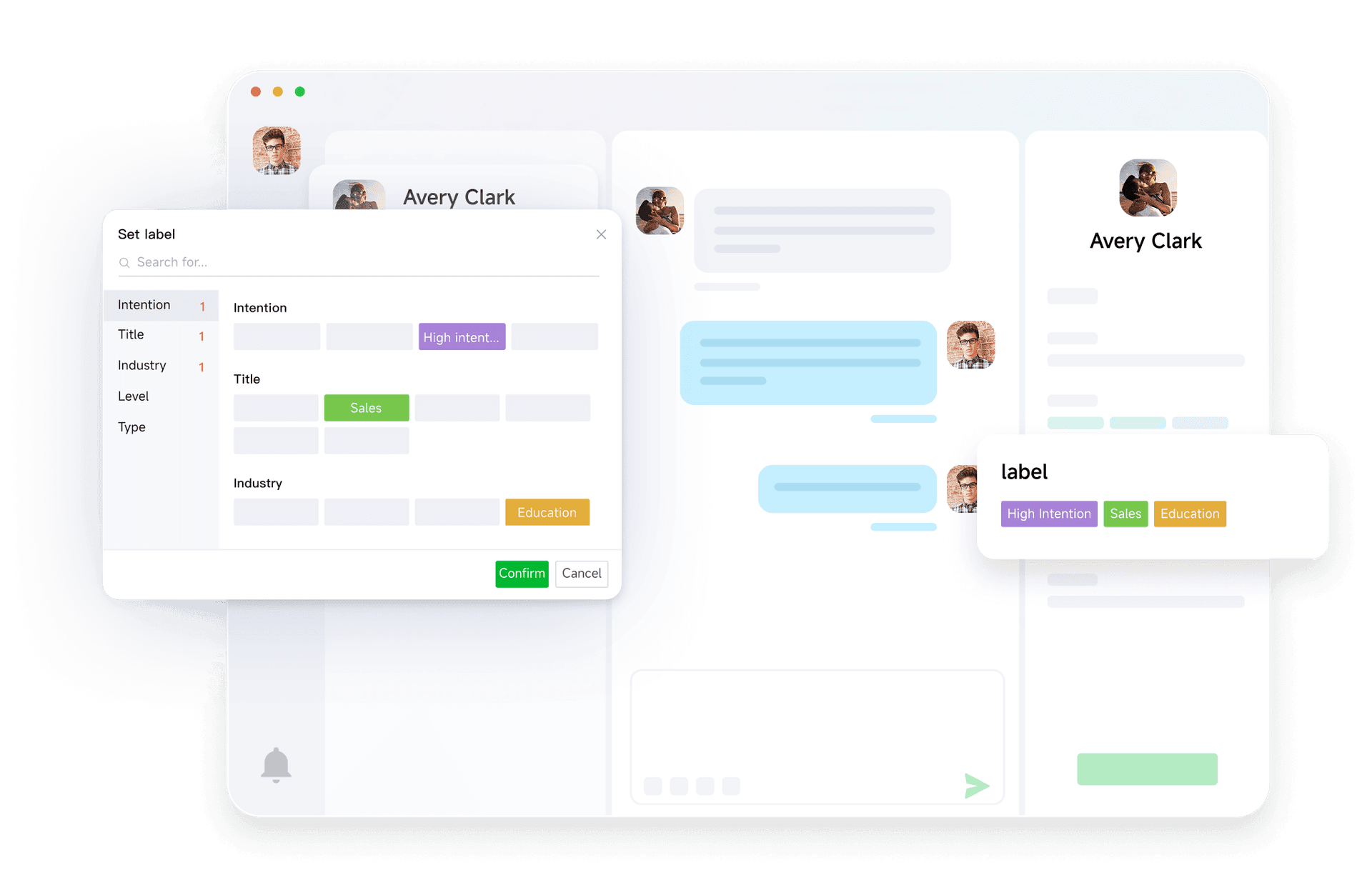 自定义标签管理
精准客户分群
