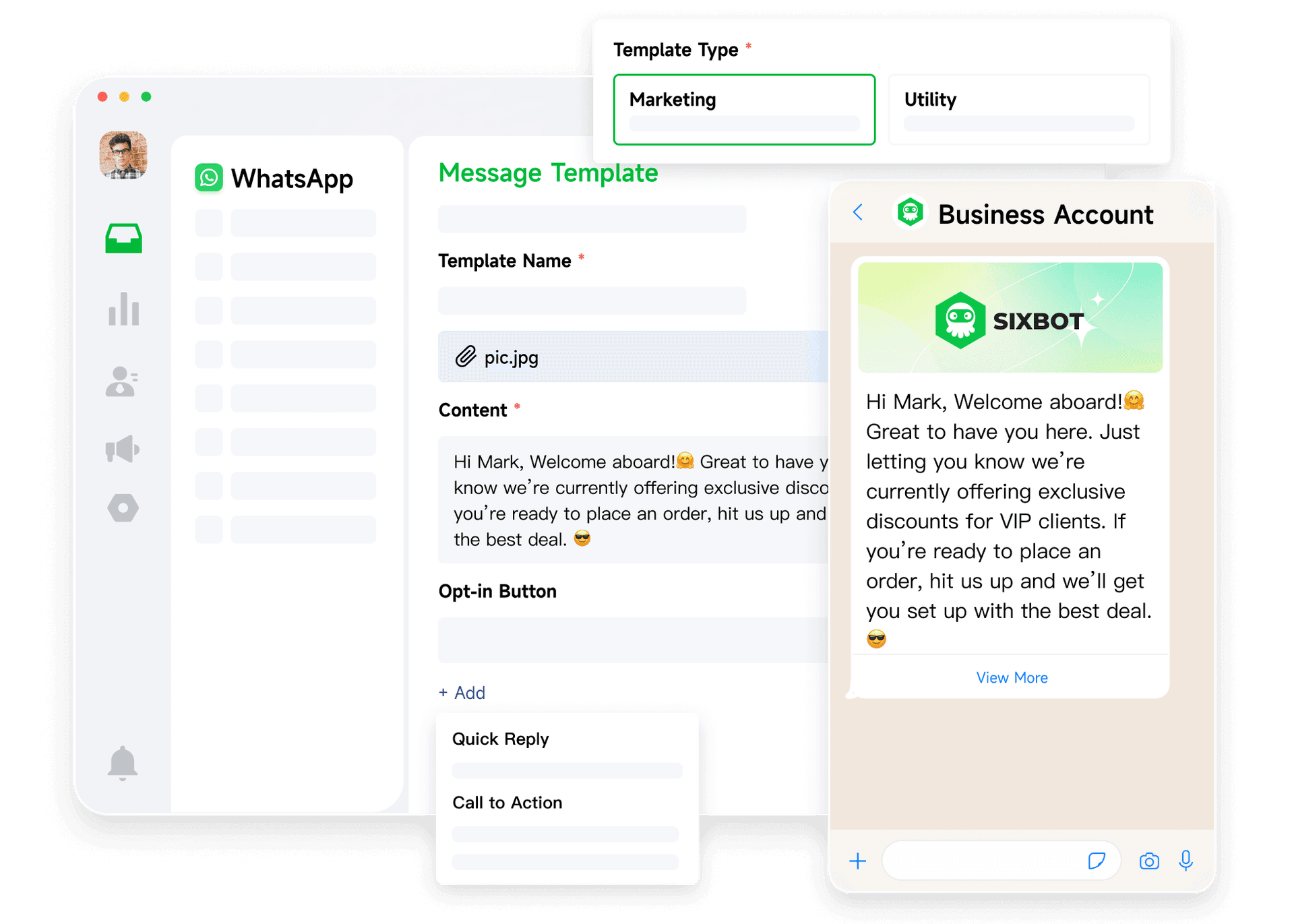 Personalized message templates that drive better campaign results